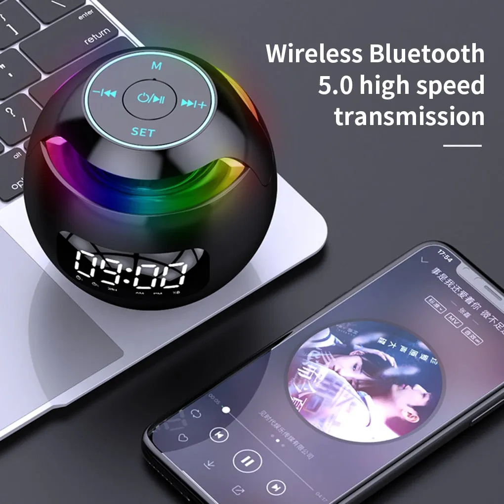 Sphere Wireless Bluetooth Clock Speaker