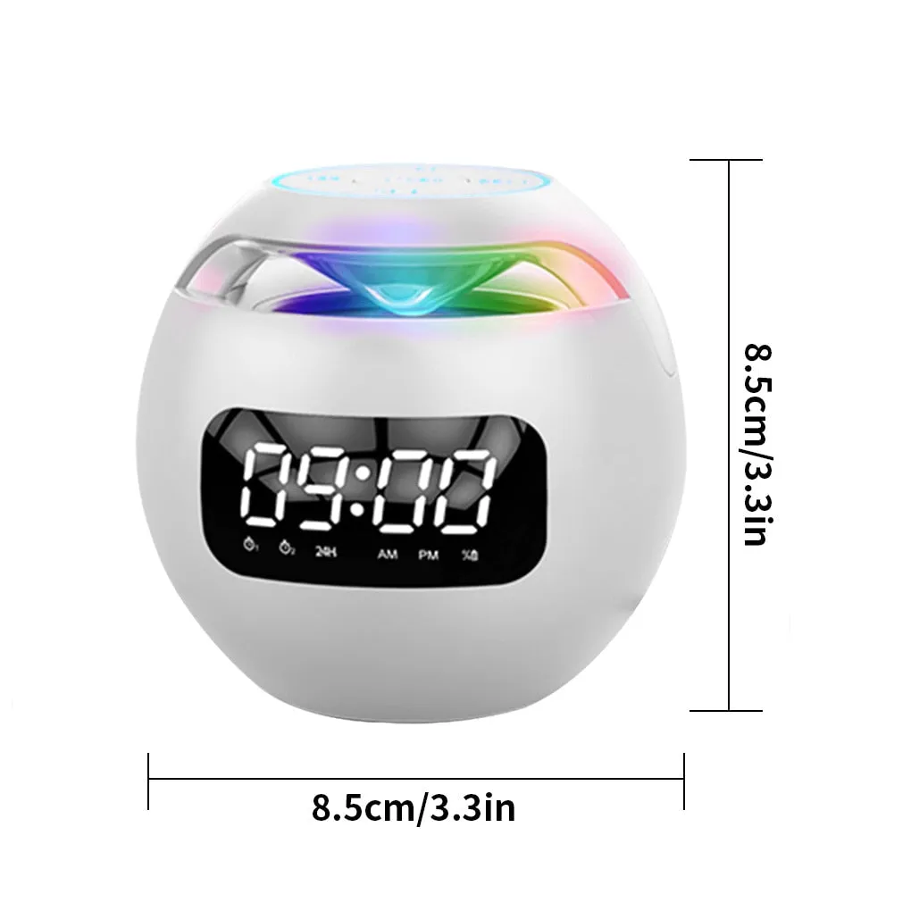 Sphere Wireless Bluetooth Clock Speaker