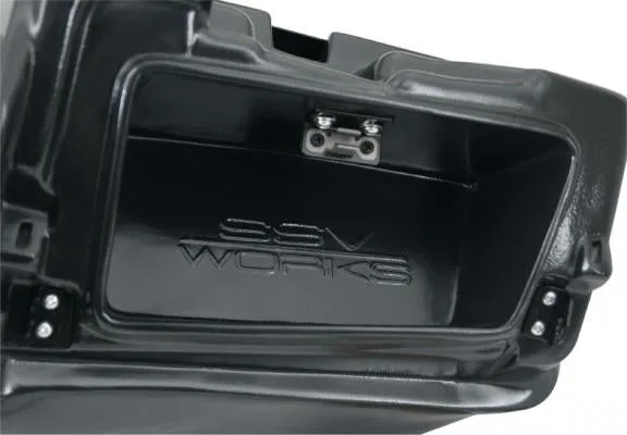 SSV Works RZ4-GB10U   replaces glove box in select 2014-up Polaris RZR models