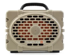 Turtlebox Outdoor Bluetooth Waterproof Gen 2 Portable Speaker in Field Tan