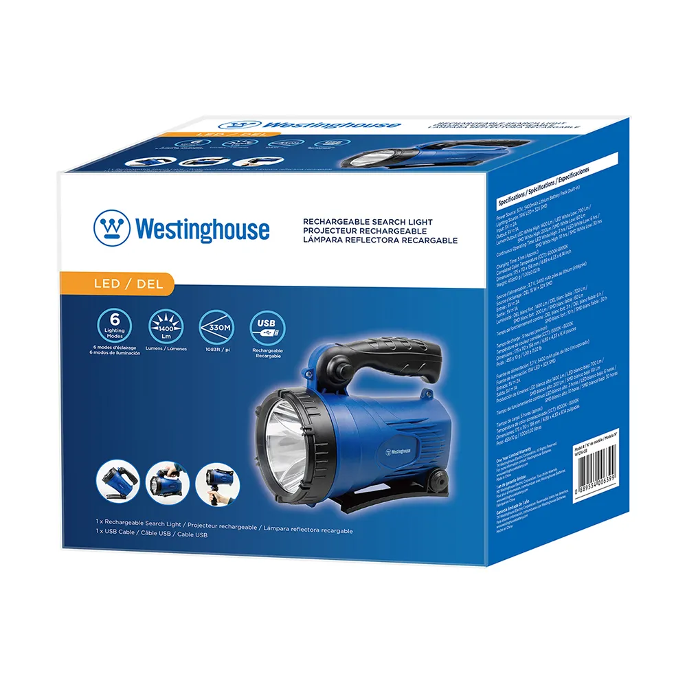 Westinghouse WF216 Rechargeable Search Light, Area Light, Mobile Power